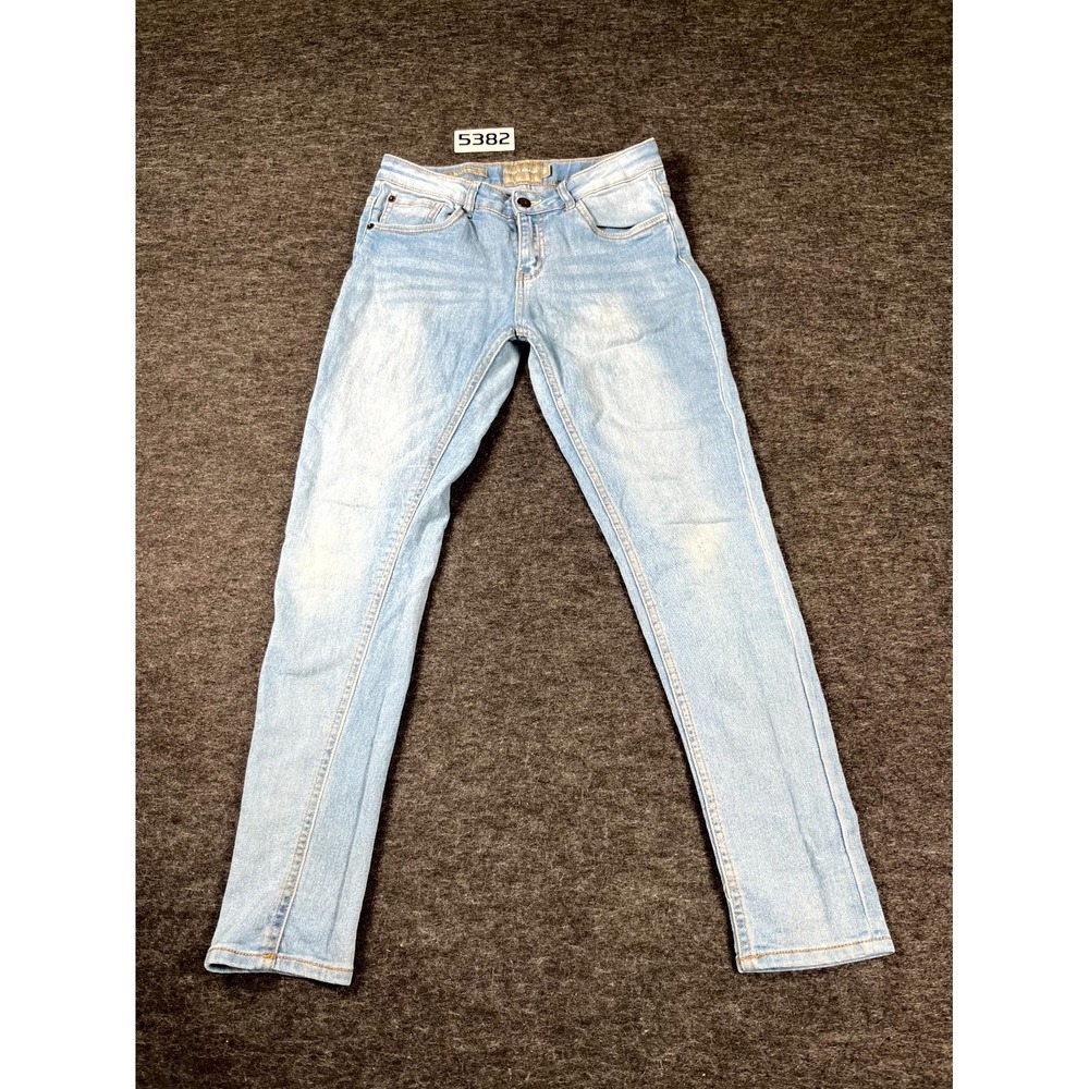 Lucky Brand‎ Jeans Womens 16 Blue Denim Cotton Medium Wash Skinny Leg Casual